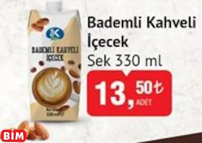 SEK BADEMLİ KAHVELİ İÇECEK
